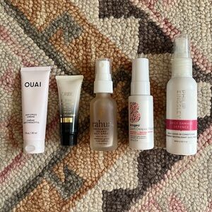 Hair Care Multi Mini Set Ouai Oribe Rahua Briogeo Philip Kingsley NWOT